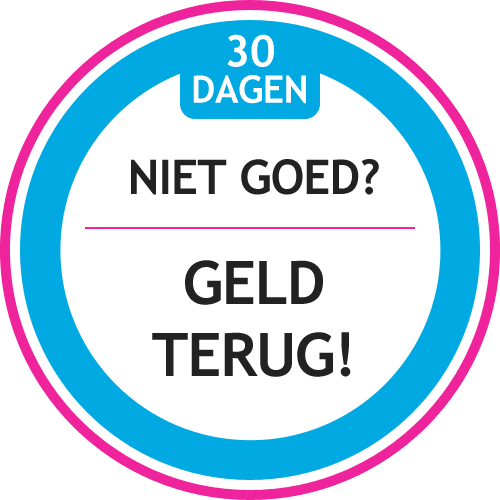 Niet goed? Geld terug!