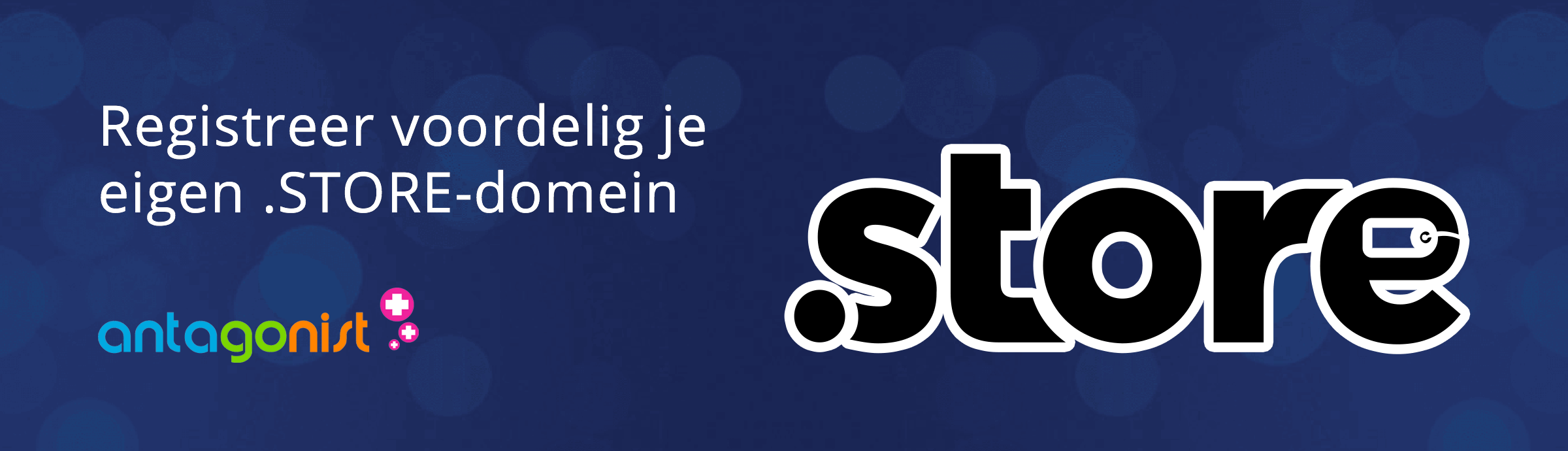 Registreer voordelig een .store-domein